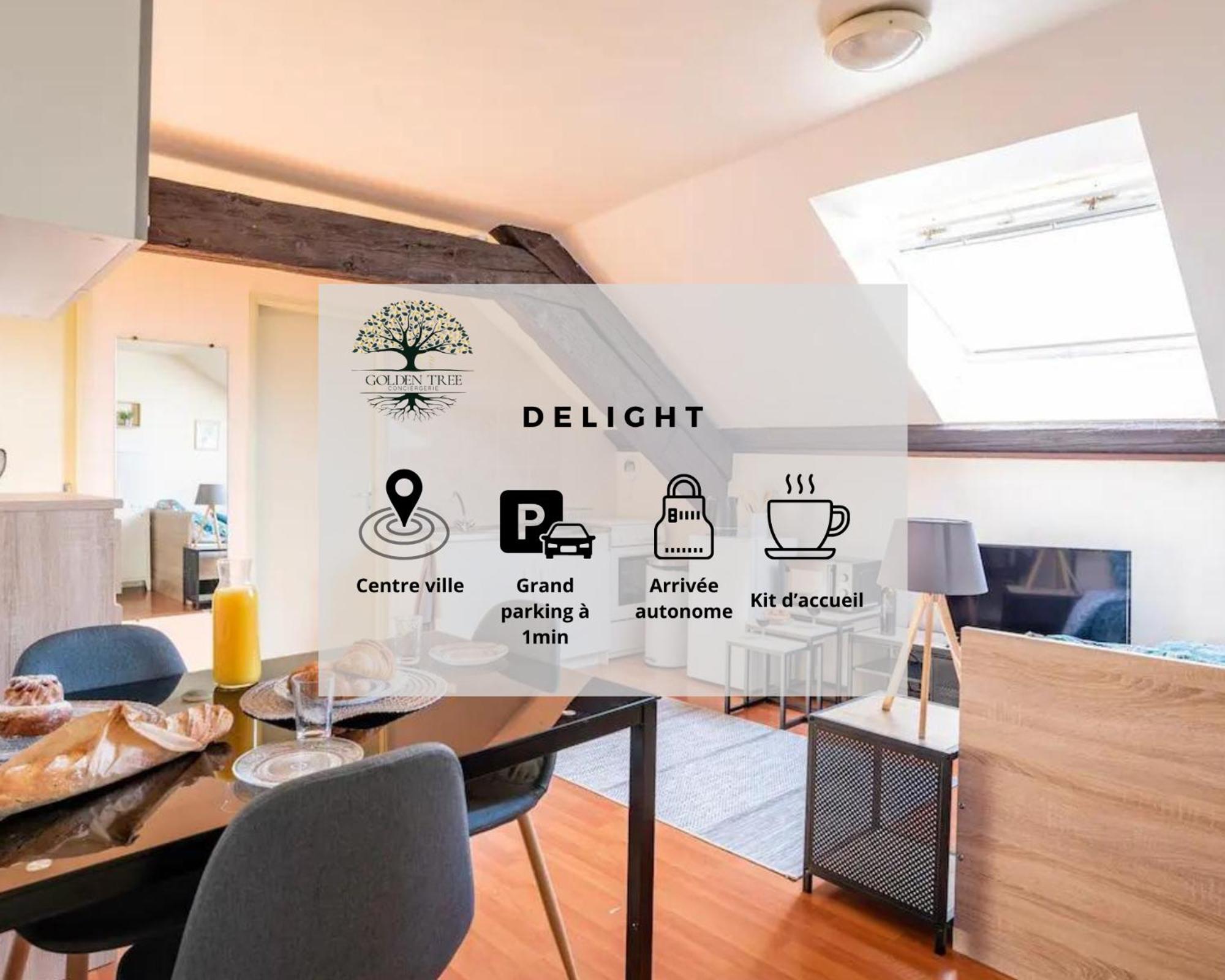 Delight - Golden Tree - Wifi - 20 Min St-croix & Center Parcs Apartment Sarrebourg